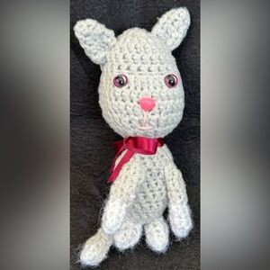Handmade Crochet Cat Plush